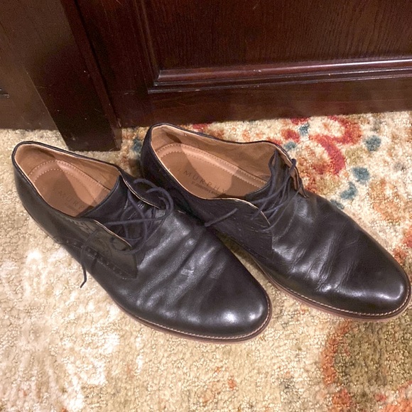 Men’s J. Murphy by Johnston and Murphy, black leather tie Oxford - Picture 3 of 8